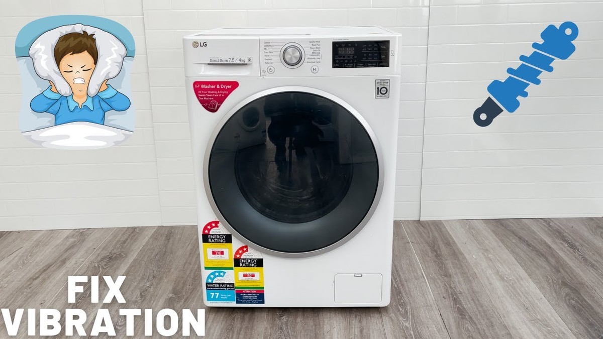 Jednoduché selotejpování pod spotřebiči zastaví vibrace navždy