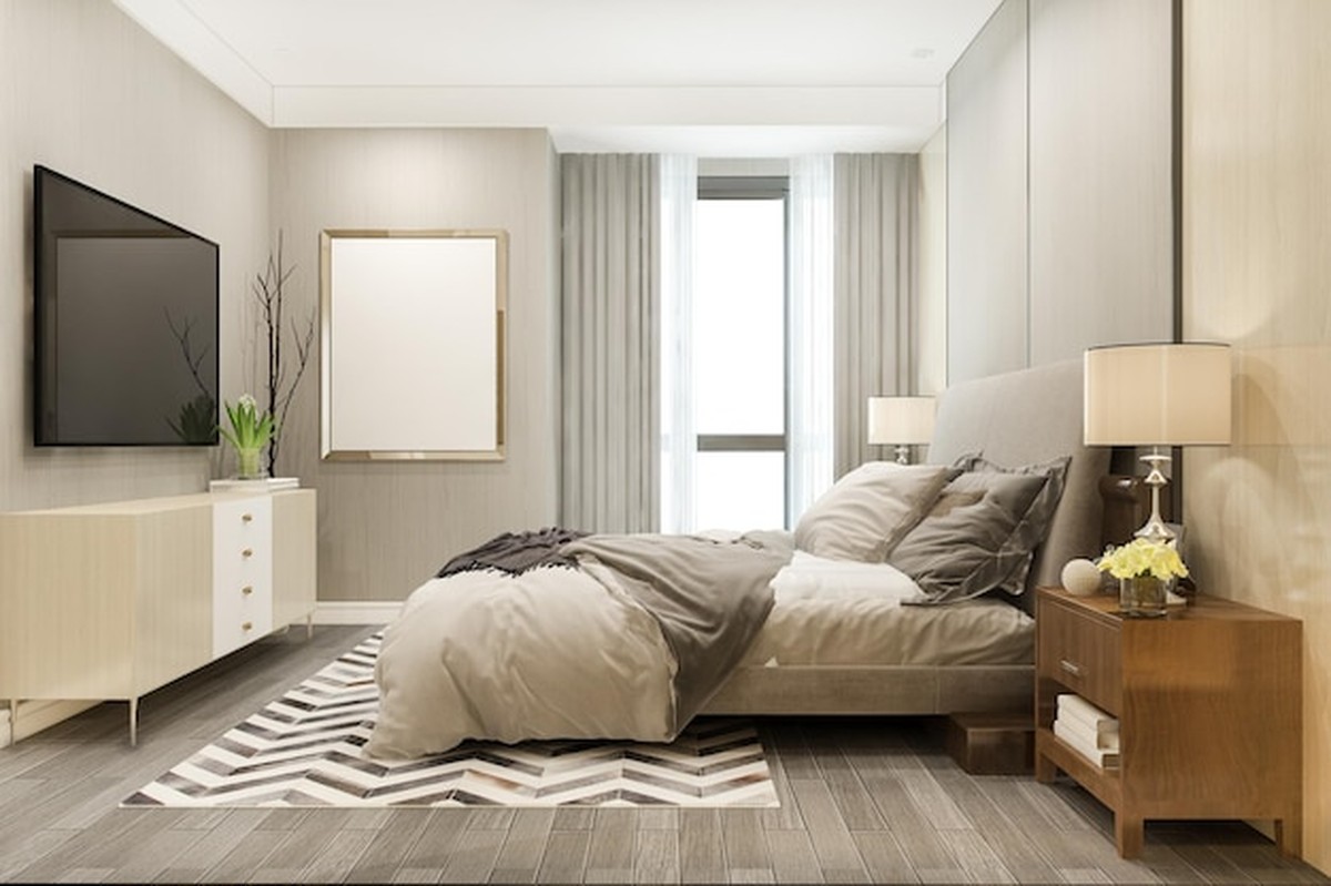 Minimalistická ložnice není nudná: jak ji udělat útulnou v roce 2025