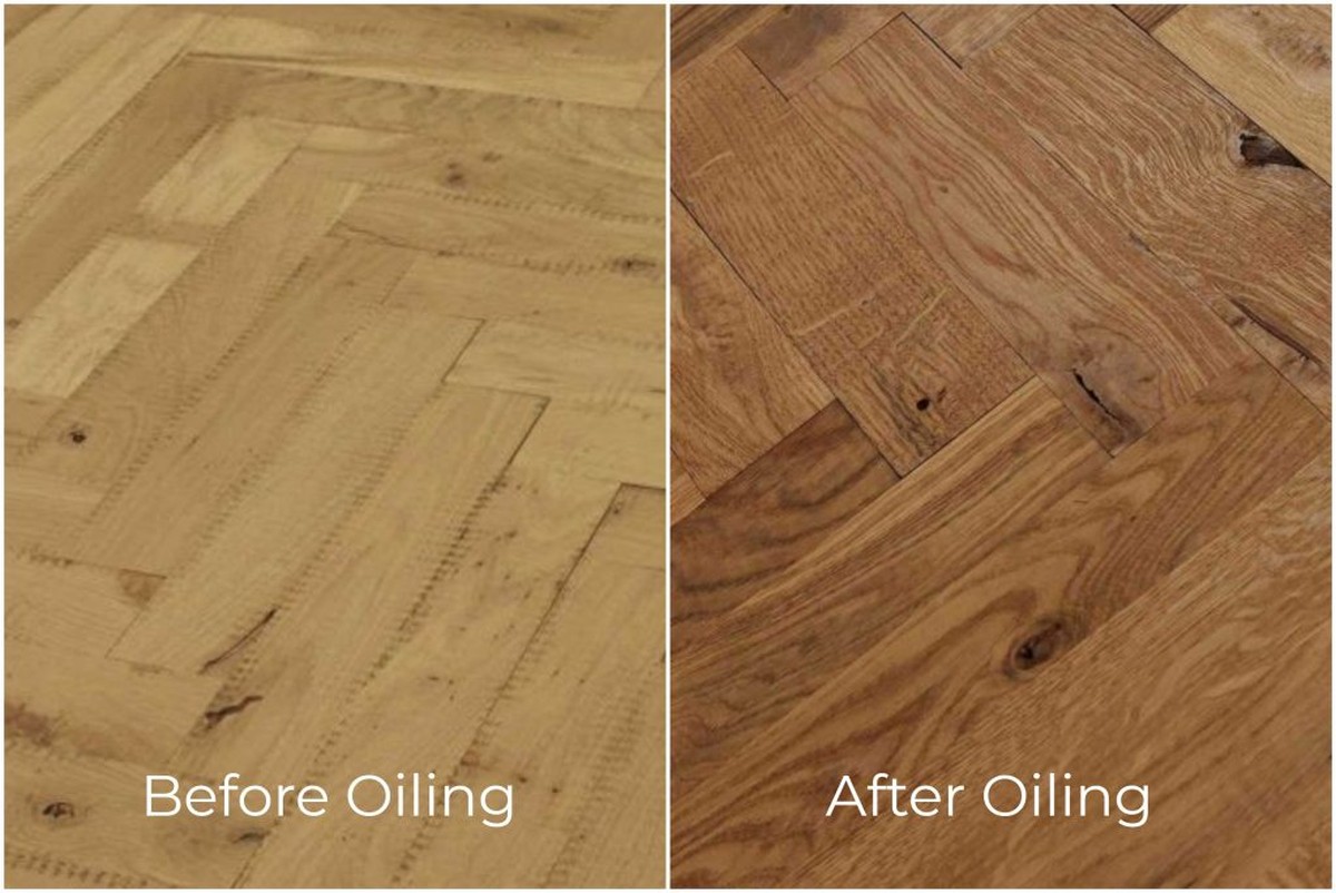 Rozlili jsme obyčejný olej na parket: lesknul se jako před deseti lety